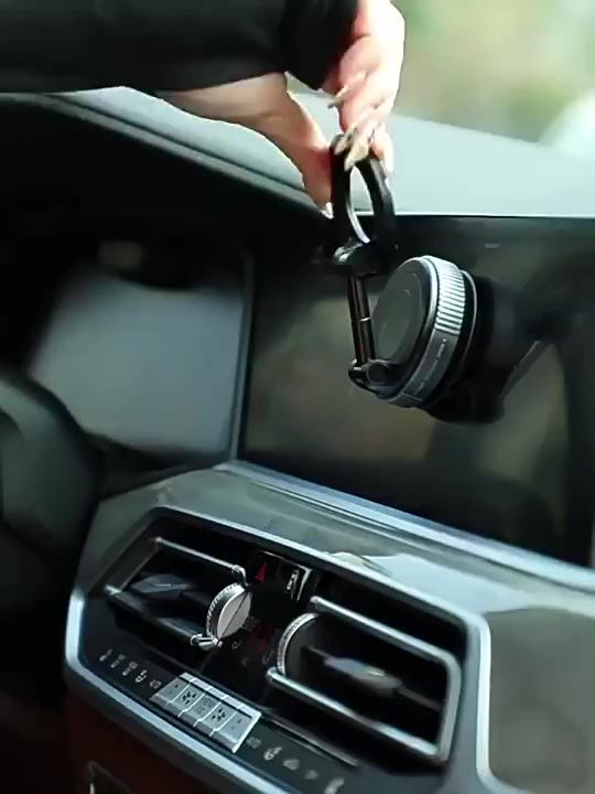 Giá đỡ điện thoại ô tô từ tính mạnh mẽ Thiết kế có thể gập lại 360° Giá đỡ chân không có | BigBuy360 - bigbuy360.vn