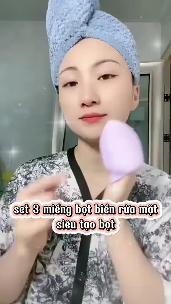 Bông Rửa Mặt, Pad Rửa Mặt, Bọt Biển Rửa Mặt, Miếng Rửa Mặt Vệ Sinh An Toàn, Bông Nở Rửa Mặt | BigBuy360 - bigbuy360.vn