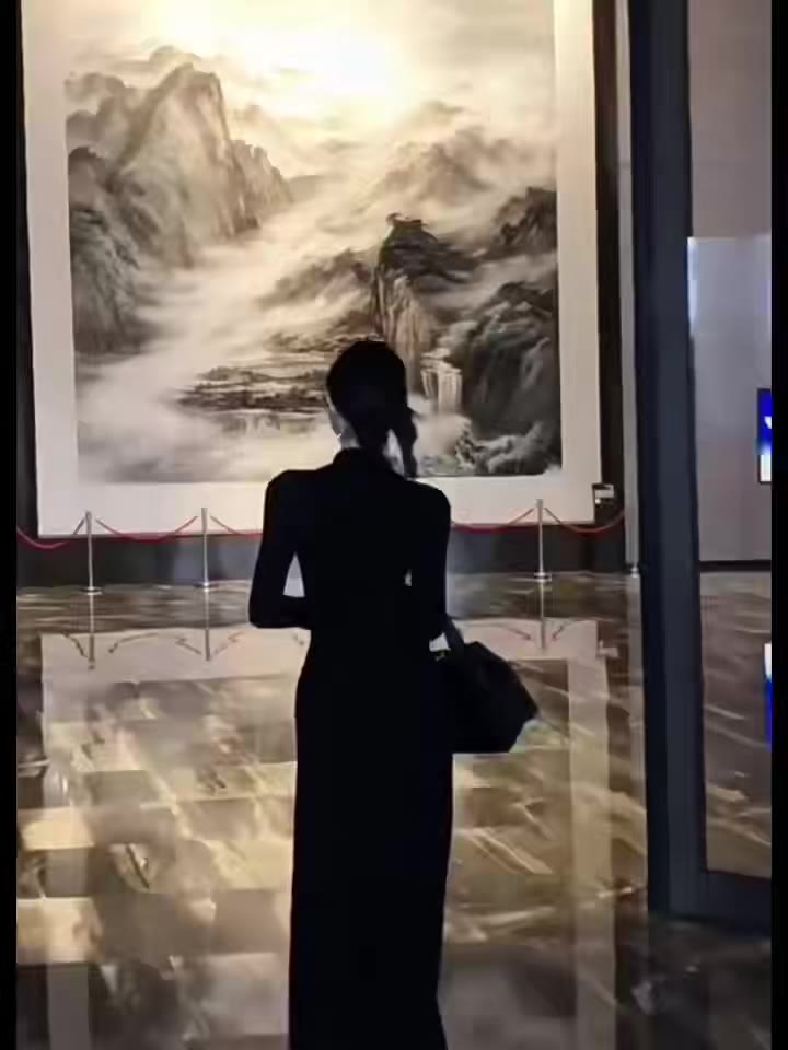 Đầm body dáng dài Váy đen dài tay mùa đông Váy liền dài tay màu đen váy dài kiểu Pháp mẫu đầu thu cho nữ | BigBuy360 - bigbuy360.vn