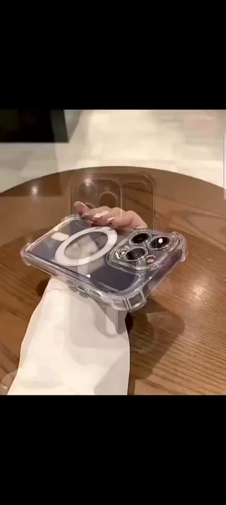 Ốp lưng iPhone trong suốt chống sốc từ tính cho 11-16 Pro Max / Plus | Bảo vệ toàn diện | BigBuy360 - bigbuy360.vn