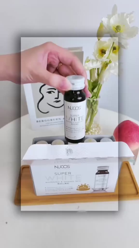 [3 Hộp] TPBVSK Nước uống Collagen Nucos Super White Hỗ Trợ Dưỡng Trắng Da Mờ Thâm Nám [3h x10cx50ml] | BigBuy360 - bigbuy360.vn