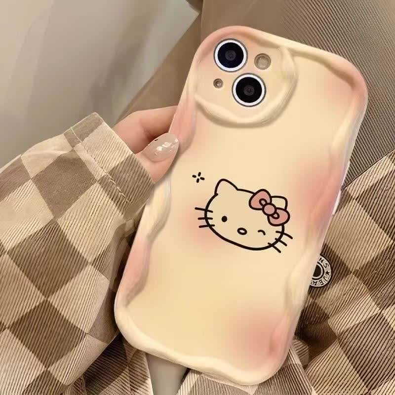 Dành Cho Samsung Galaxy A72 A52 A52S A32 A22 A12 A51 A21S A50 A50S A30S J7 Prime On7 2016 M32 4G Vỏ Silicon Hoạt Hình hello kitty
