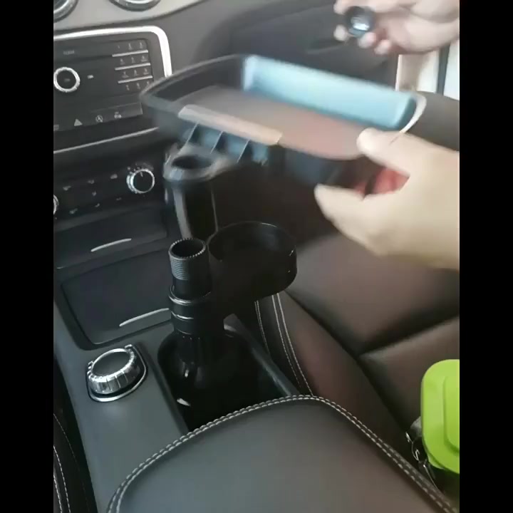 Khay đựng cốc ô tô xoay 360°