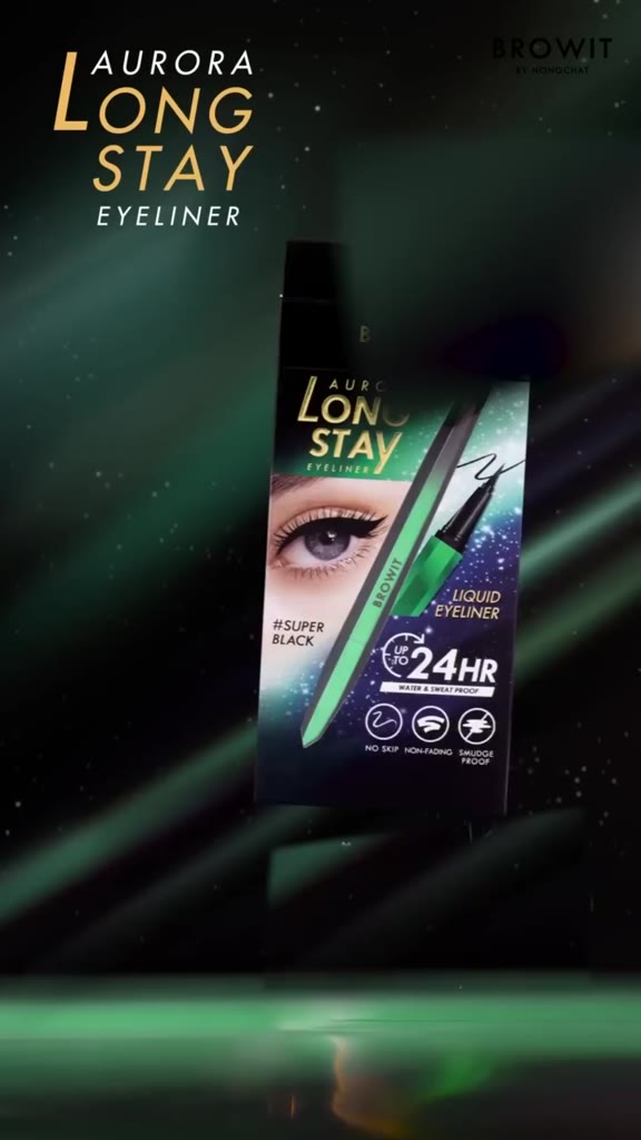 Bút Kẻ Mắt Lâu Trôi Siêu Mảnh Browit Không Vón Cục Kẻ Đều Nét Aurora Long Stay Eyeliner 0.5g | BigBuy360 - bigbuy360.vn
