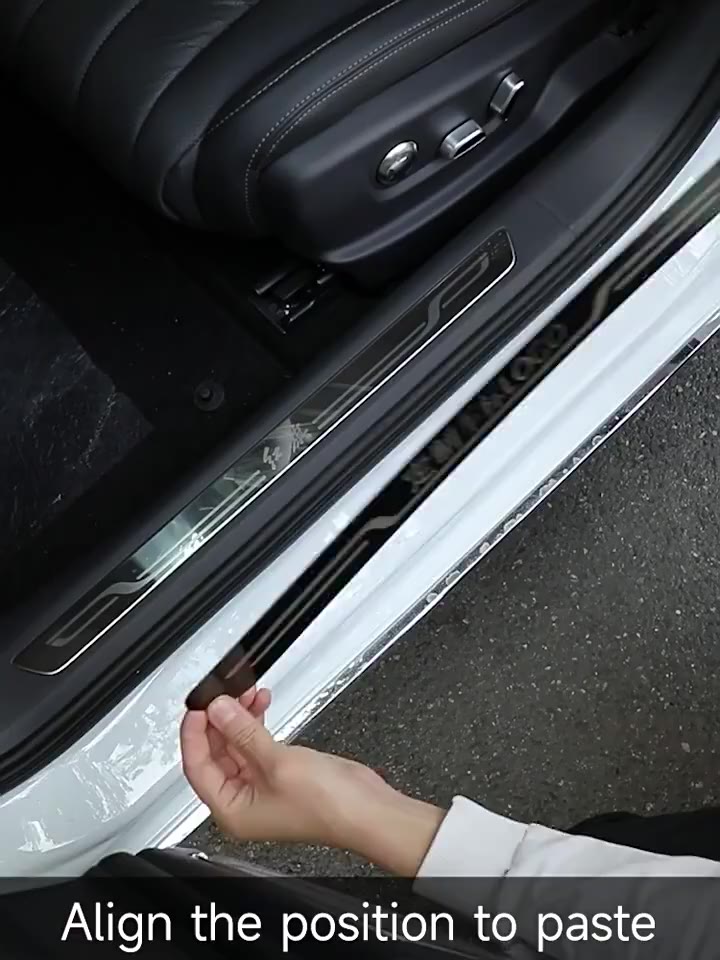 Dải Ngưỡng Thép Không Gỉ Cho Toyota Yaris