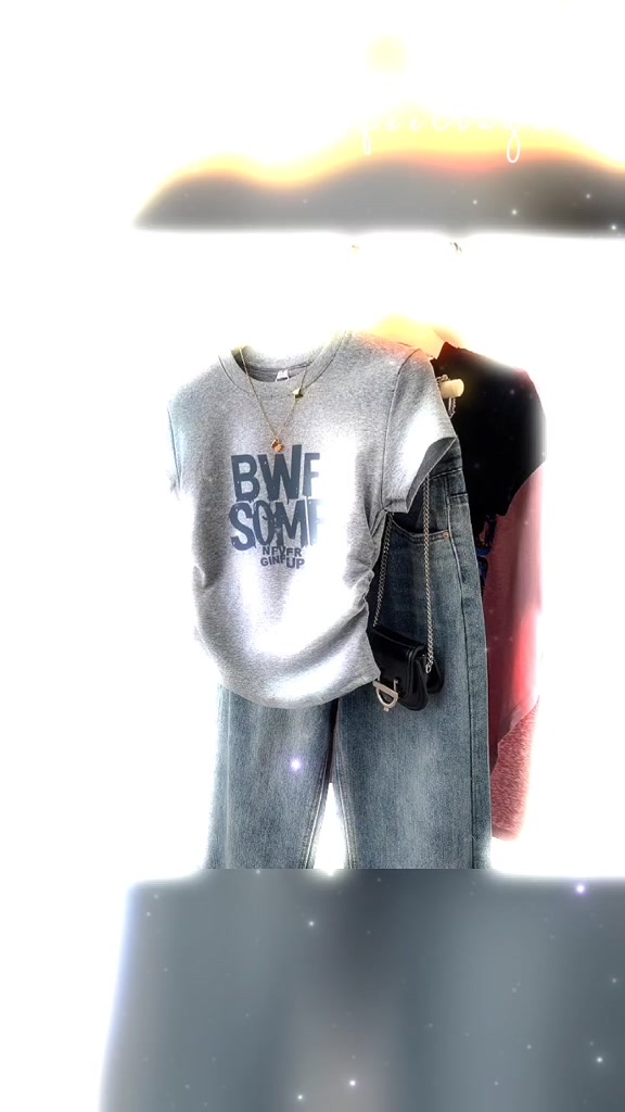 XUANMO Local brand Áo baby tee ôm body