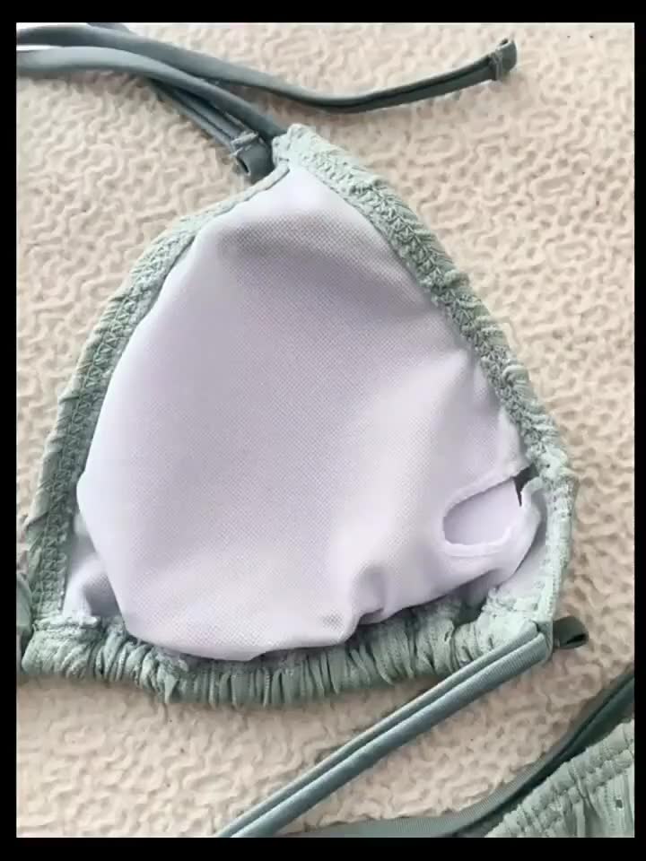 RICH-THEY Bộ Bikini Bộ Đồ Bơi Ba Mảnh Phối Ren Thời Trang Gợi Cảm Cho Nữ | BigBuy360 - bigbuy360.vn