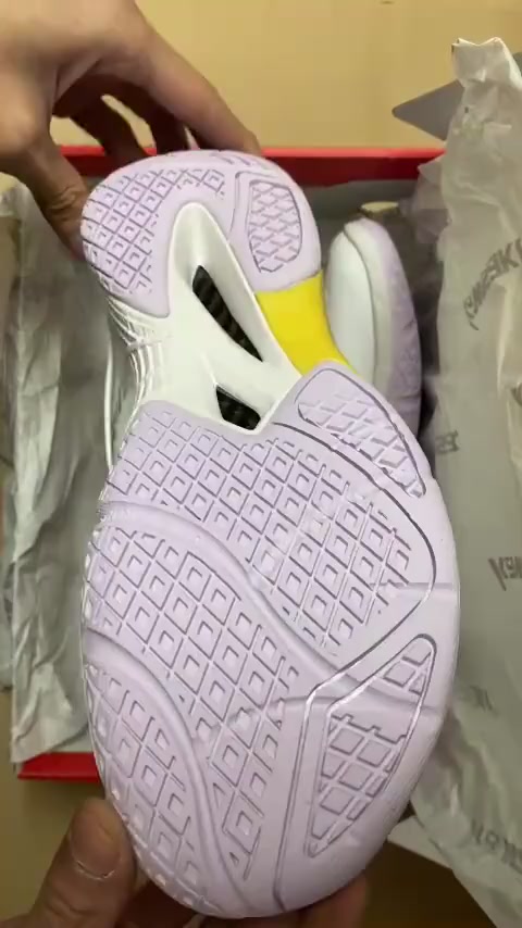 Giày cầu lông Kawasaki B3322 Chính Hãng, màu Trắng xanh