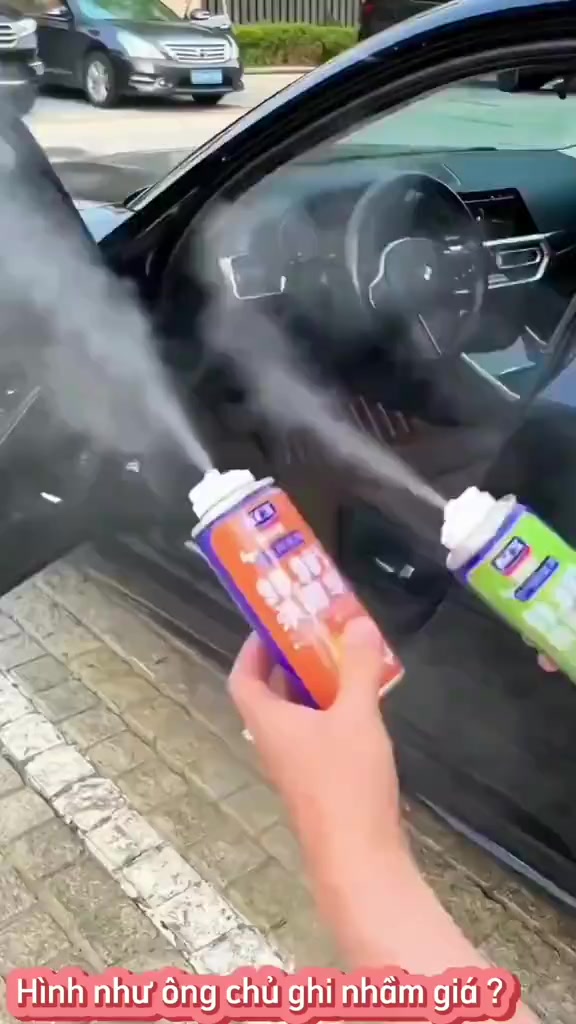 Chai xịt khử mùi và khử trùng ô tô K01