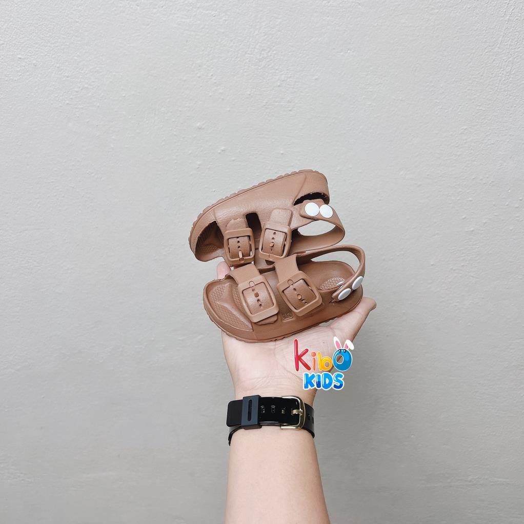 Sandal đúc nhẹ quai khuy Siêu Êm Cho Bé Hàng QC size 19-24