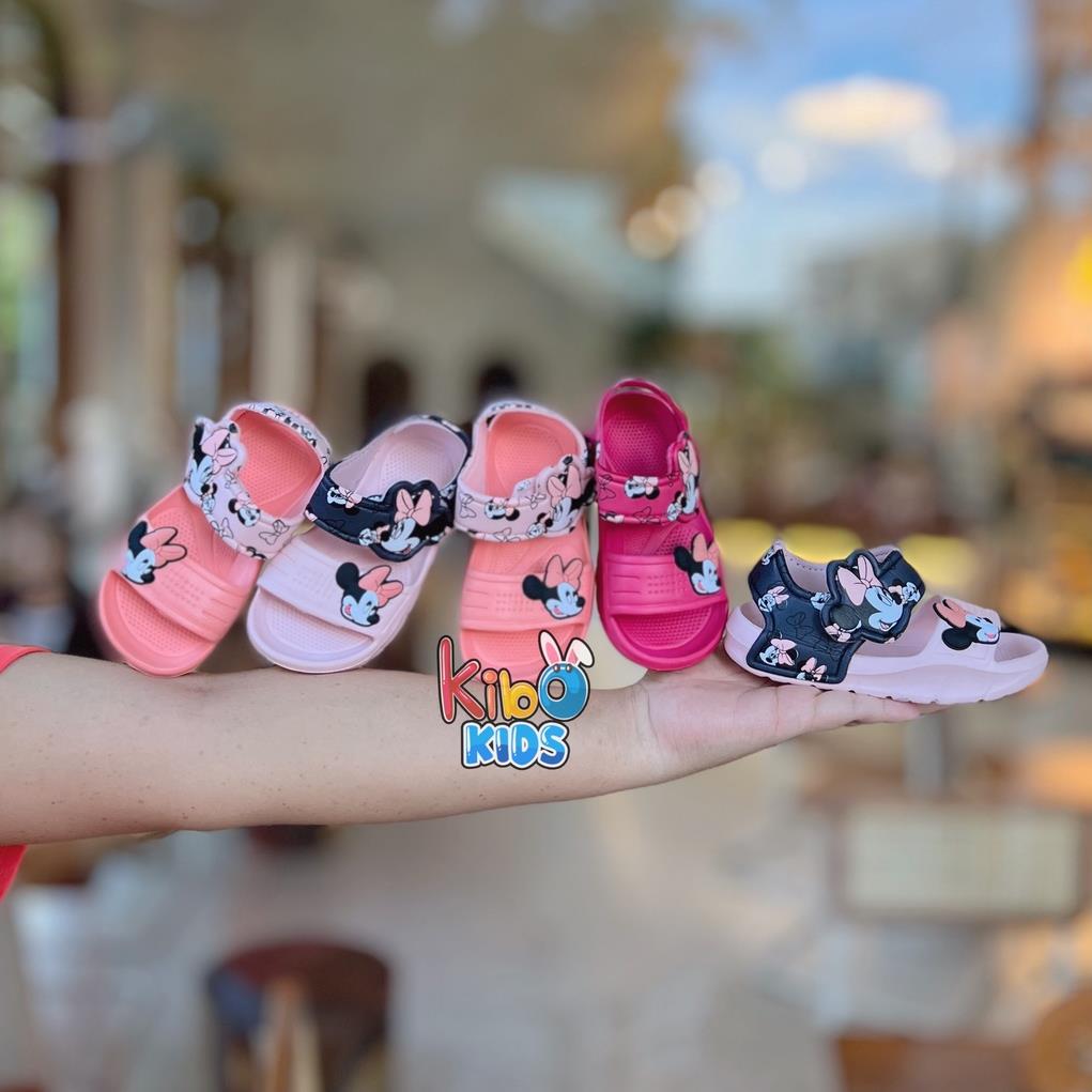 Sandal Xốp Cho Bé Gái, sandal Siêu Nhẹ Siêu Bền Hoạ Tiết hoạt hình đáng yêu size 18-25