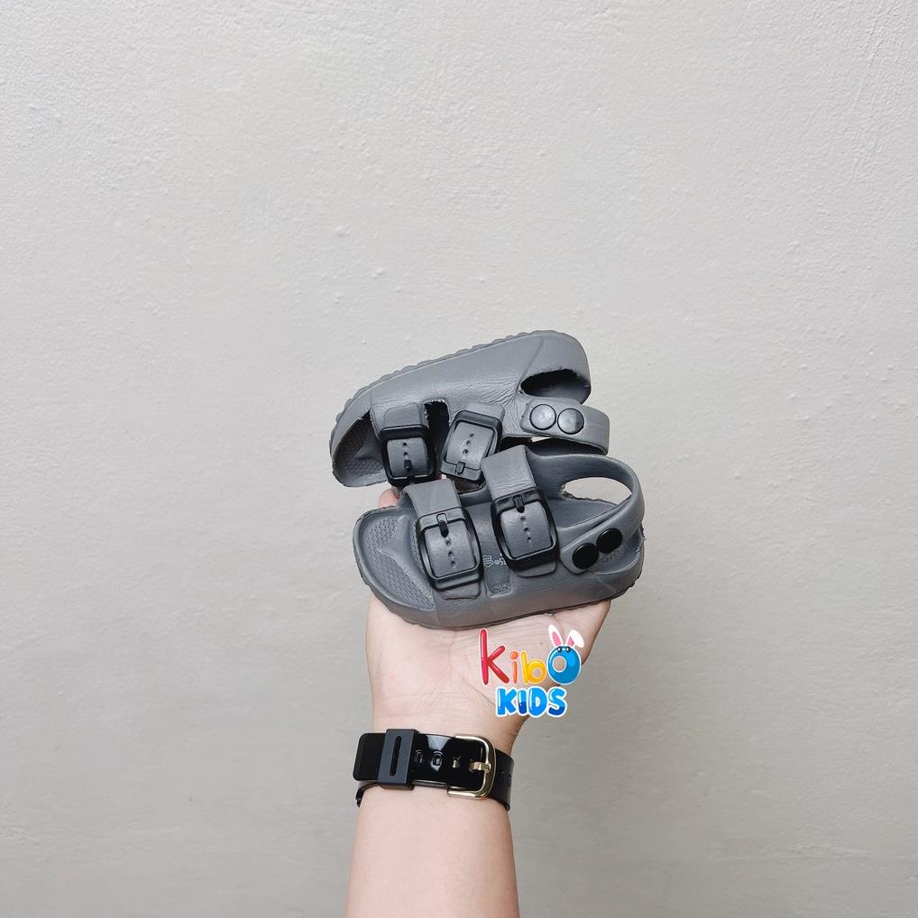 Sandal đúc nhẹ quai khuy Siêu Êm Cho Bé Hàng QC size 19-24