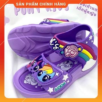Sandal adda pony cho bé gái,hậu cao 3cm cho bé, hậu siêu yêu,giày sandal bé gái thái lan ngựa pony adda 32e12