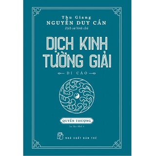 Sách - dịch kinh tường giải - di cảo - quyển thượng