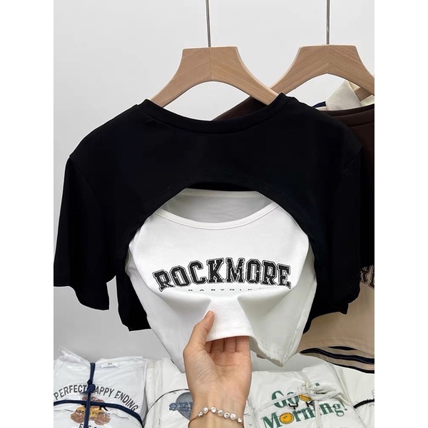 ÁO CROPTOP HAI MÓN ÔM ĐẸP ROC1