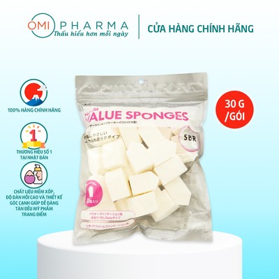 Mút Trang Điểm Từ Cao Su Nhân Tạo S Select Pro Use Nhật Bản (30 Chiếc/Gói)