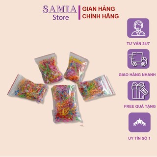 [Cự Tiện] Nịt buộc tóc sợi nhỏ cho bé gói chỉ 3k