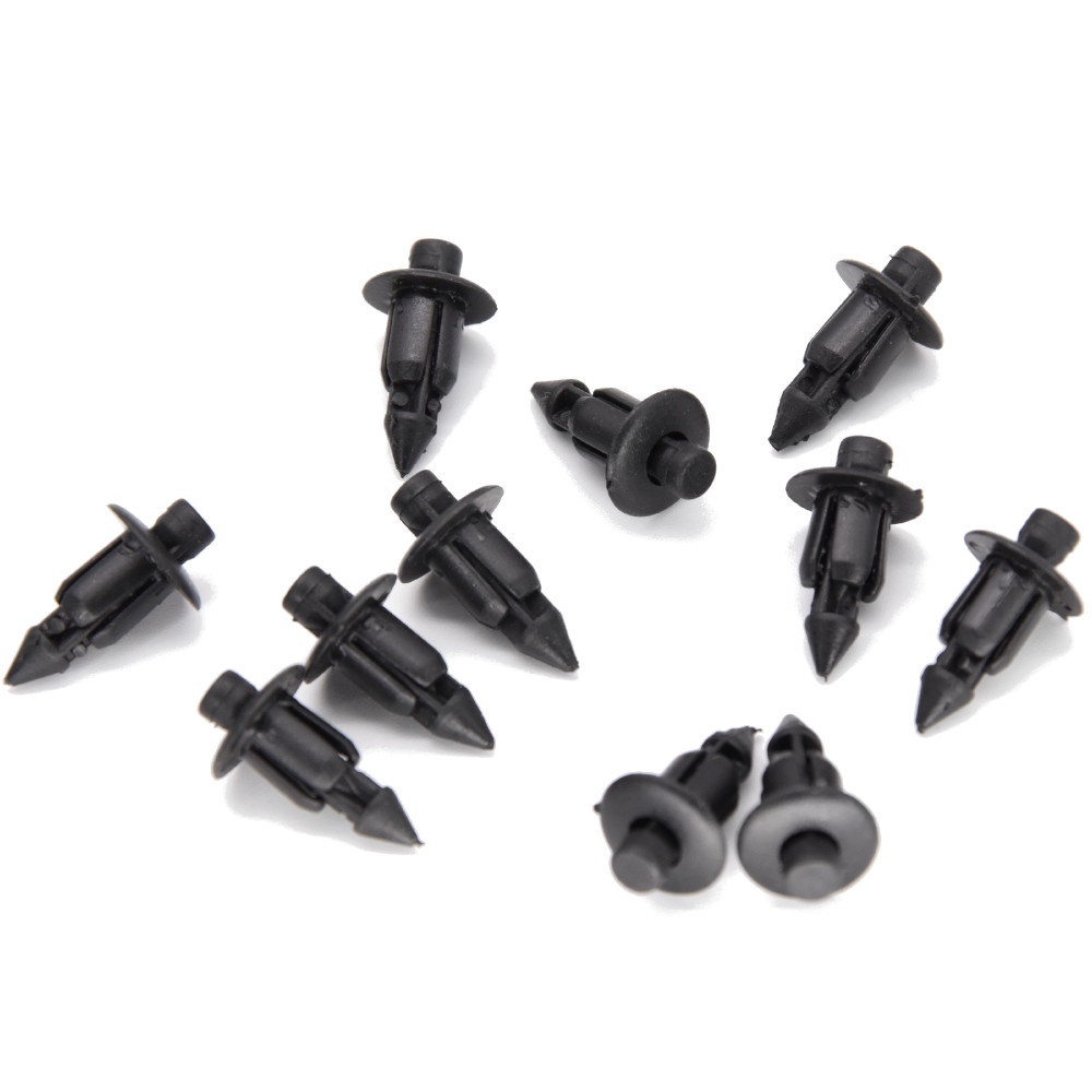 COMBO 20 ỐC NHỰA, CHỐT NHỰA BẤM DÀN ÁO XE MÁY 6LI dành cho các loại xe Winner, Raider, Sonic, Lead, Vision,..