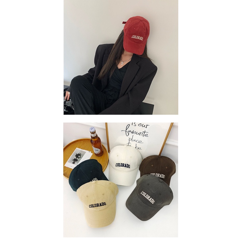 Nón Lưỡi Trai Thể Thao Thời Trang Thu Đông Dễ Phối Đồ Cho Nữ