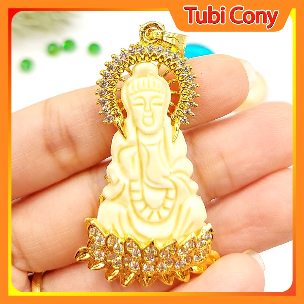 Mặt Dây Chuyền Trái Ngà Phật Quán Âm Bồ Tát 055R.01.300922