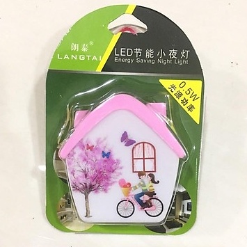 Đèn ngủ bóng  LED hình ngôi nhà nhỏ mini