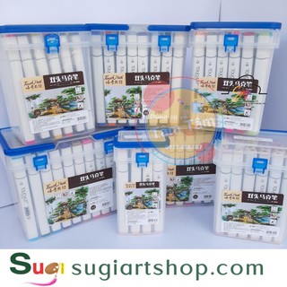 [ Sugi art shop ] [ TÂM TÂM ]-Bộ Marker TOUCHLIIT 12 màu tông da, 24 màu tông da/30/36/48/60/80 màu (đăng lần 1/2)-