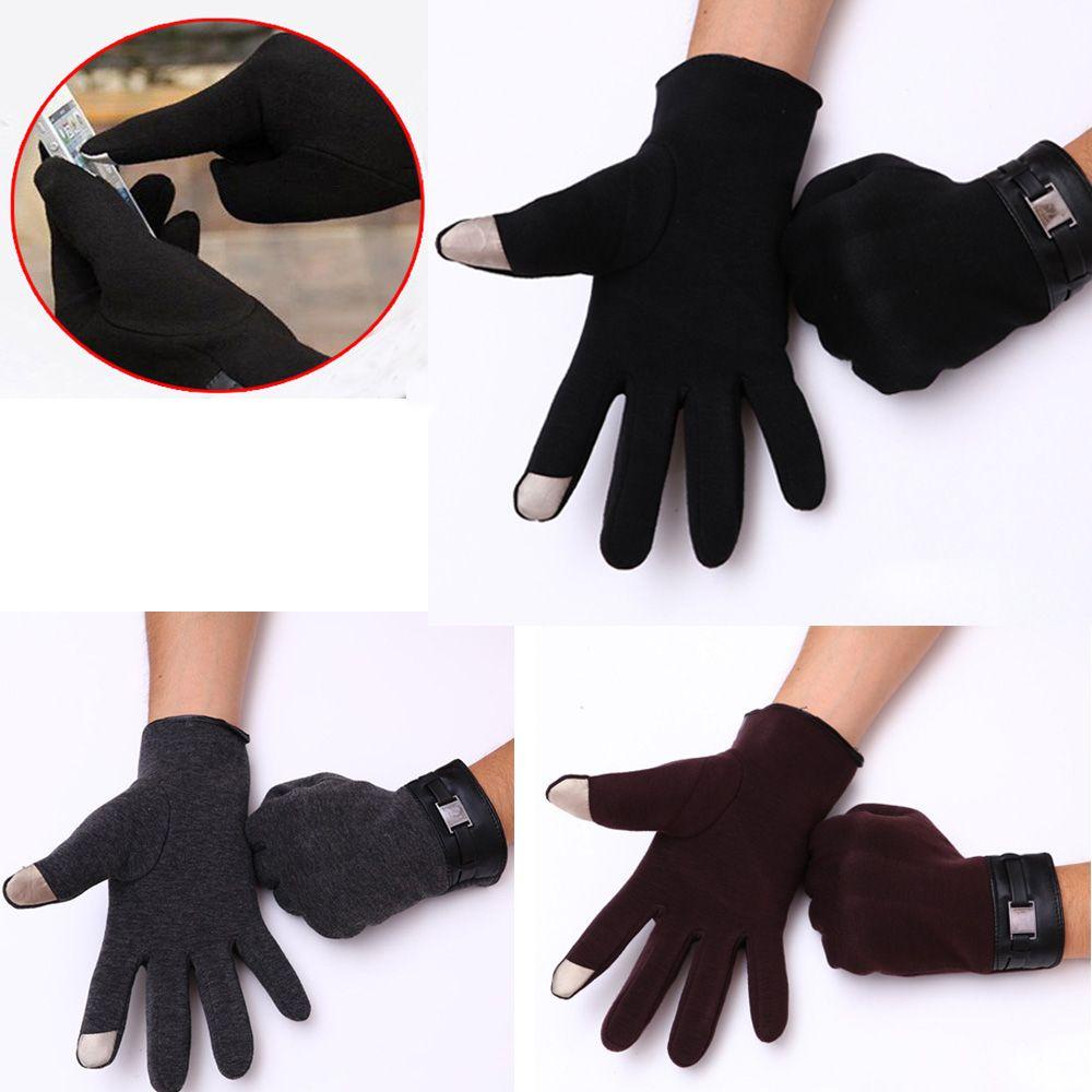 BTLIMER 1 Đôi Găng Tay Thể Thao Cảm Ứng Thời Trang