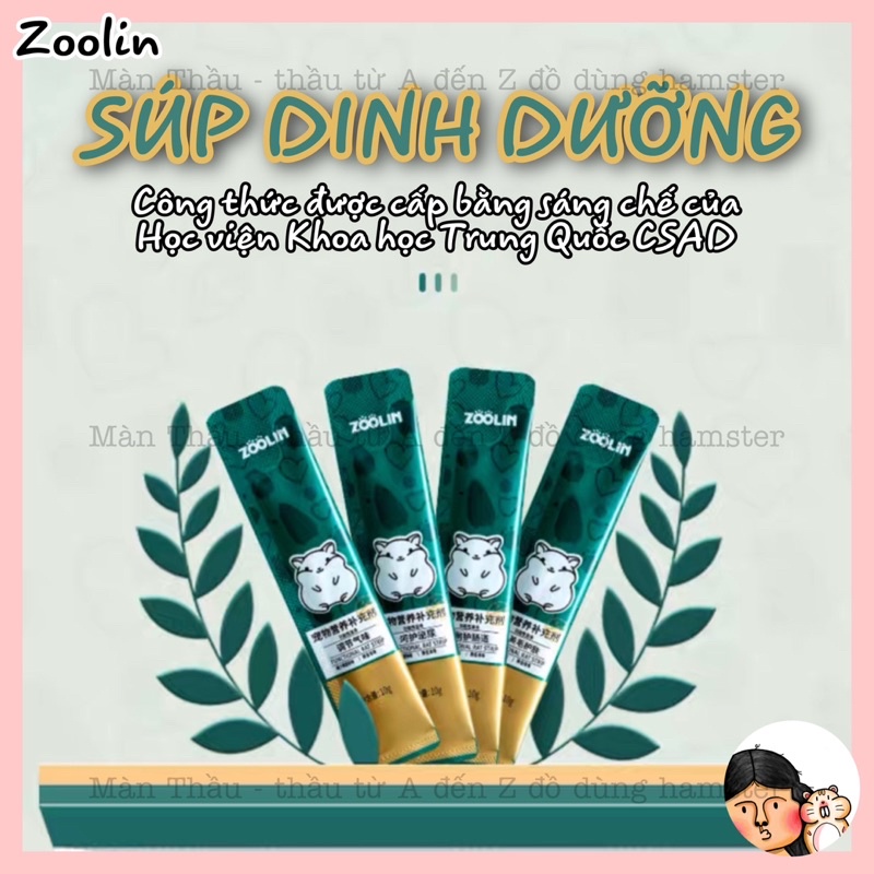 Súp dinh dưỡng Zoolin dành cho Hamster