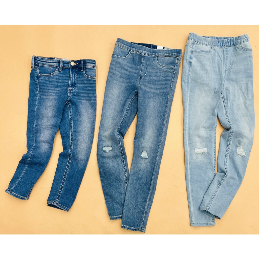 QUẦN JEANS JEGGING BÉ GÁI