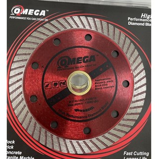 Lưỡi cắt gạch Omega cắt đá ốp lát, cắt tường 110mm