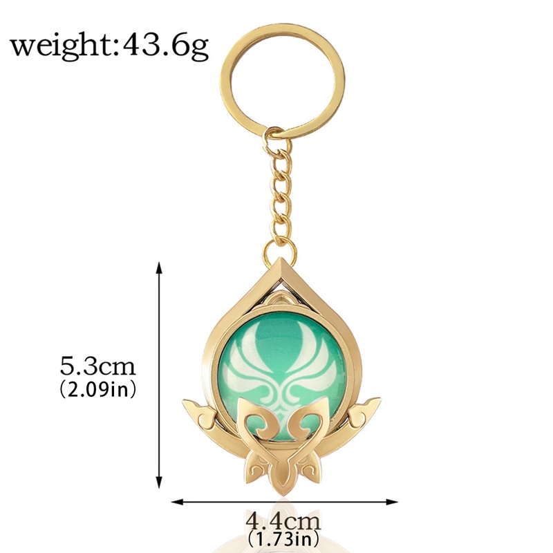 Tmdbyx Móc Chìa Khóa Xe Hơi Tầm Nhìn Mắt Thần Tối Phát Quang Dễ Thương Cho Nam Và Nữ