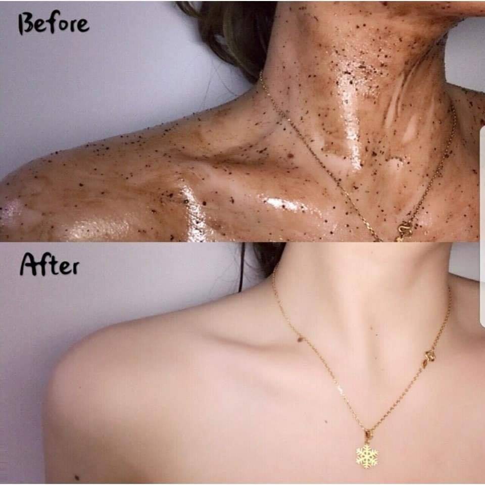 Tẩy da chết body 💖FREESHIP💖 Tẩy tế bào chết toàn thân Organic coffee & sugar Nga