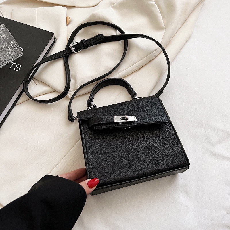 Ielgy Túi Đeo Chéo Nhỏ Hình Vuông Phong Cách vintage Phương Tây Cho Nữ