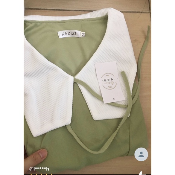 Váy dài xanh bơ Meliora