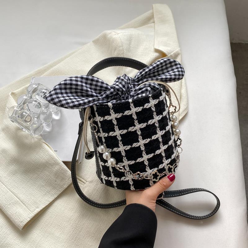 Ielgy Mới Túi Đeo Chéo Vai Bằng Vải Dệt Đa Năng Thiết Kế Nhỏ Gọn Dành Cho Bạn Nữ