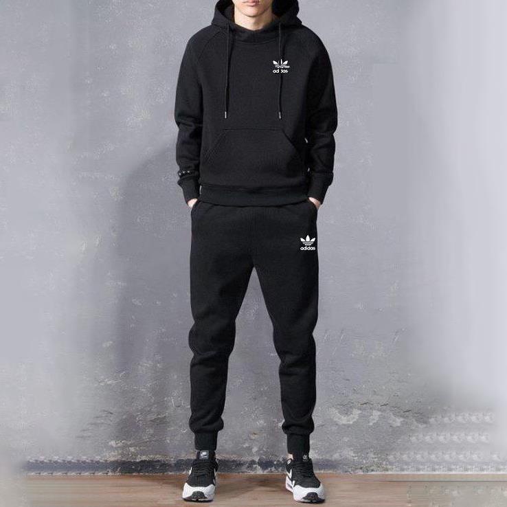 Bộ nỉ adidas thể thao nam siêu dày có mũ mặc cực ấm, quần áo thể thao adidas nam nữ đủ size cho người từ 45kg-90kg *