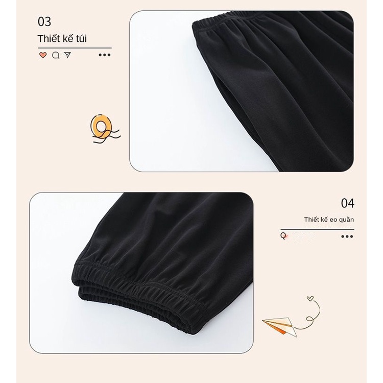 Bộ Đồ Ngủ Áo Thun Cotton Mỏng Tay Dài + Quần Dài Thời Trang Cho Nam