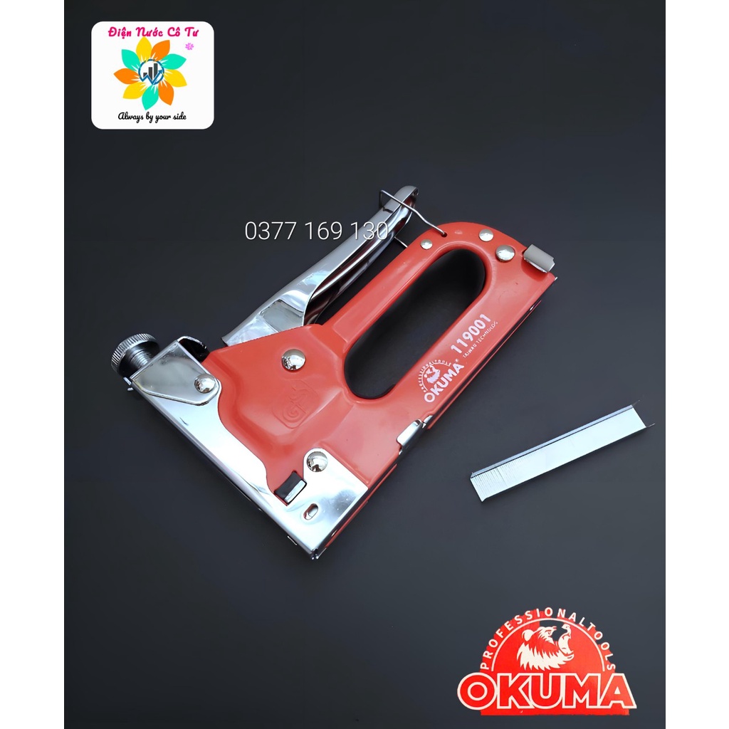 Súng bắn ghim cao cấp OKUMA 119001