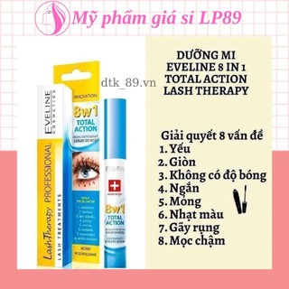 Dưỡng mi Eveline 8in1 Total Action Lash Therapy professional