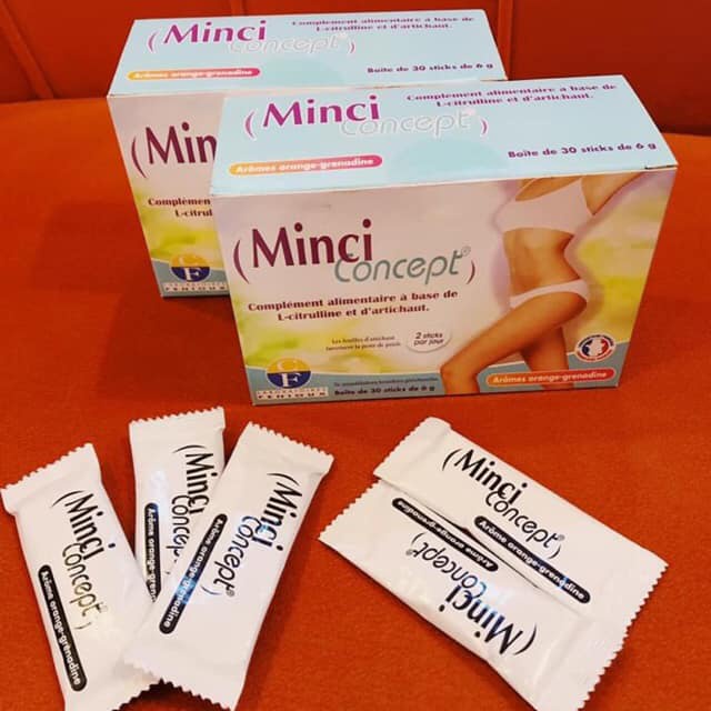 Trà Gỉam Mỡ Minci Concept Pháp 30 Gói