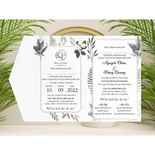 THIỆP CƯỚI CÓ PHONG BÌ - BB 87