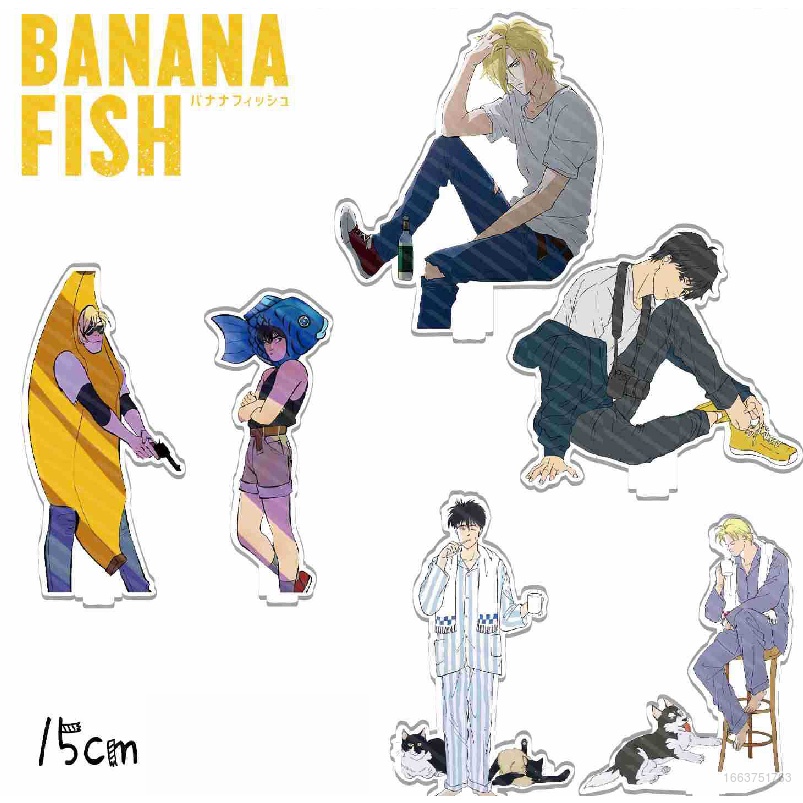 Giá Đỡ Mô Hình Nhân Vật Truyện Tranh Ash Eiji Banana Fish Chất Liệu Acrylic