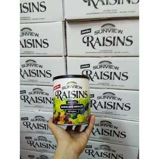 12 lon nho thập cẩm sunview raisins