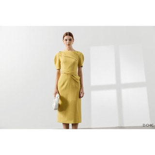 Váy bút chì xếp nơ eo D.CHIC MS: 2813215