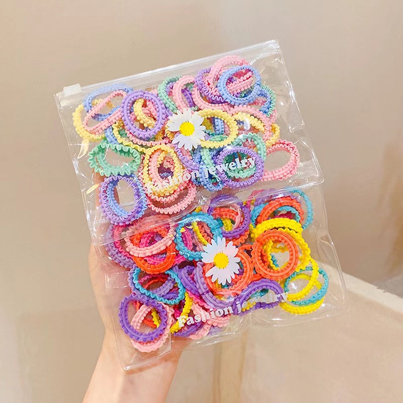 Dây chun buộc tóc không gây rối và rụng tóc thích hợp cho bé