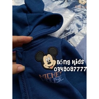 Set 3 Món Bé Trai Mickey Xanh Navy PR