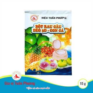 💖Rẻ Vô Địch💖 Bột Rau Câu Dẻo 3D – Con Cá 15g ( Gói )