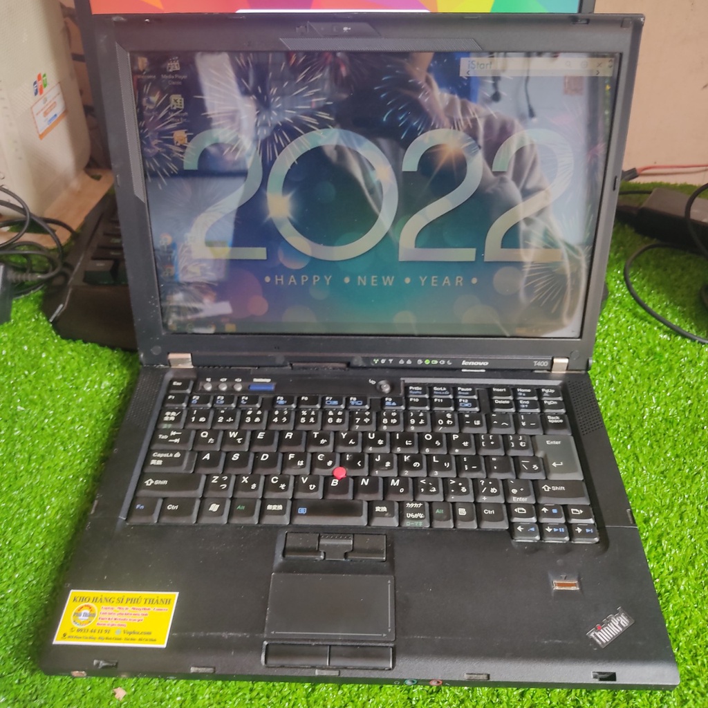 Laptop Lenovo Thinkpad T400 dùng cho học tập, giải trí, công việc v.v... đầy đủ phần mềm cơ bản