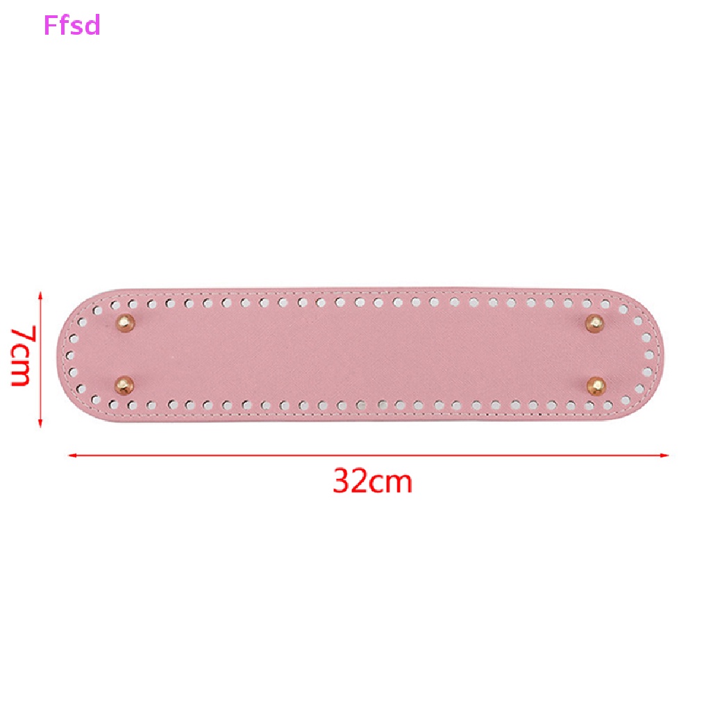 Túi Đeo Chéo Da Pu Hình Oval Đáy Dài Làm Thủ Công Thời Trang Cho Nữ