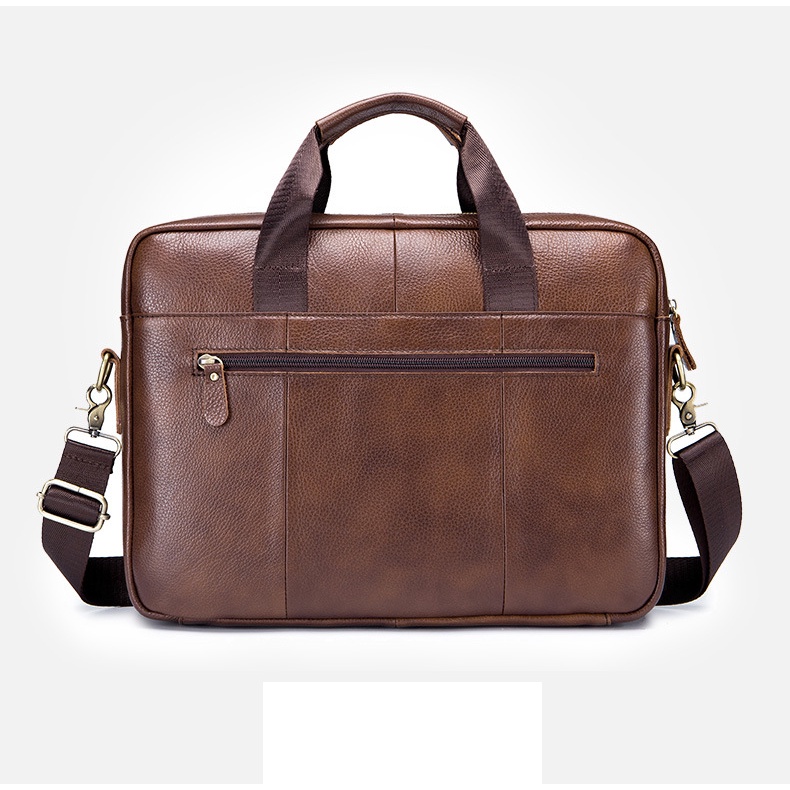 Túi xách nam công sở da bò thật cao cấp BEEGEE 55453